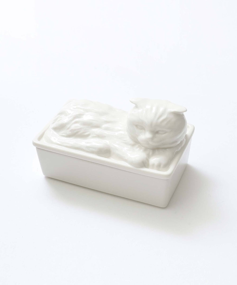Cat's naptime butter case