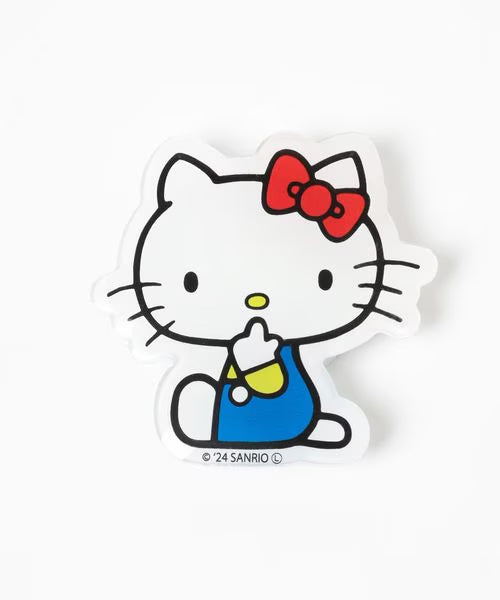 Hello Kitty 50th Anniversary - Smartphone grip : Sitting