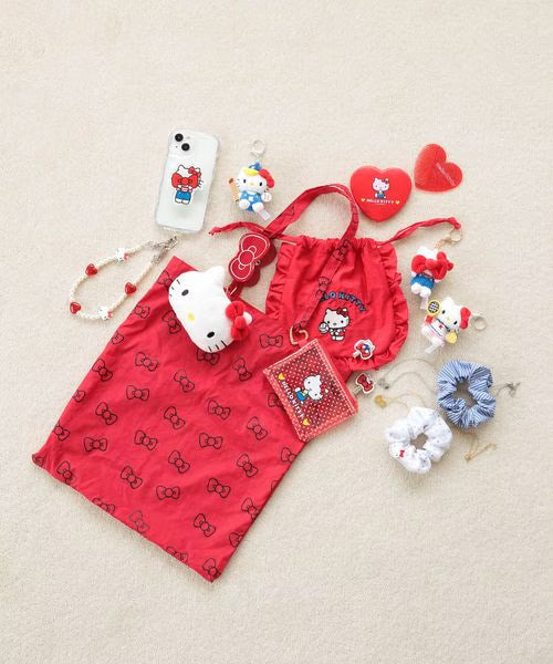 Hello Kitty 50th Anniversary - Smartphone grip : Sitting