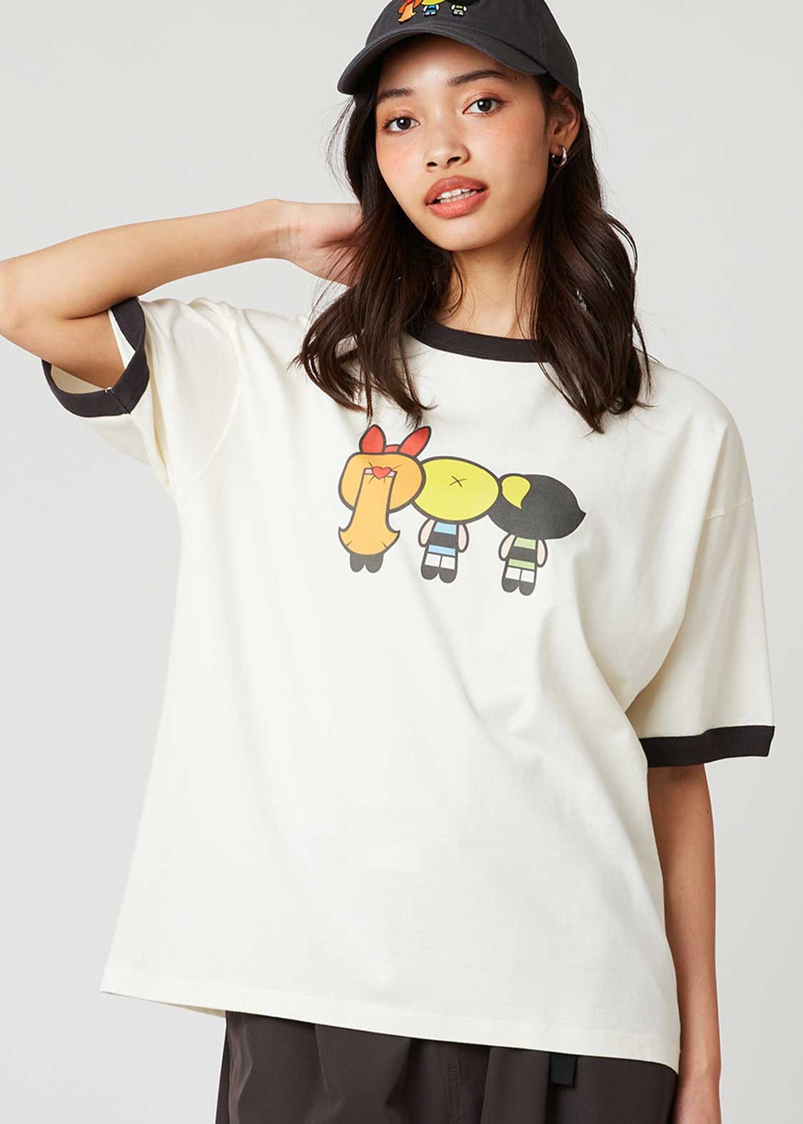 graniph PowerPuffGirls Oversized T-shirts