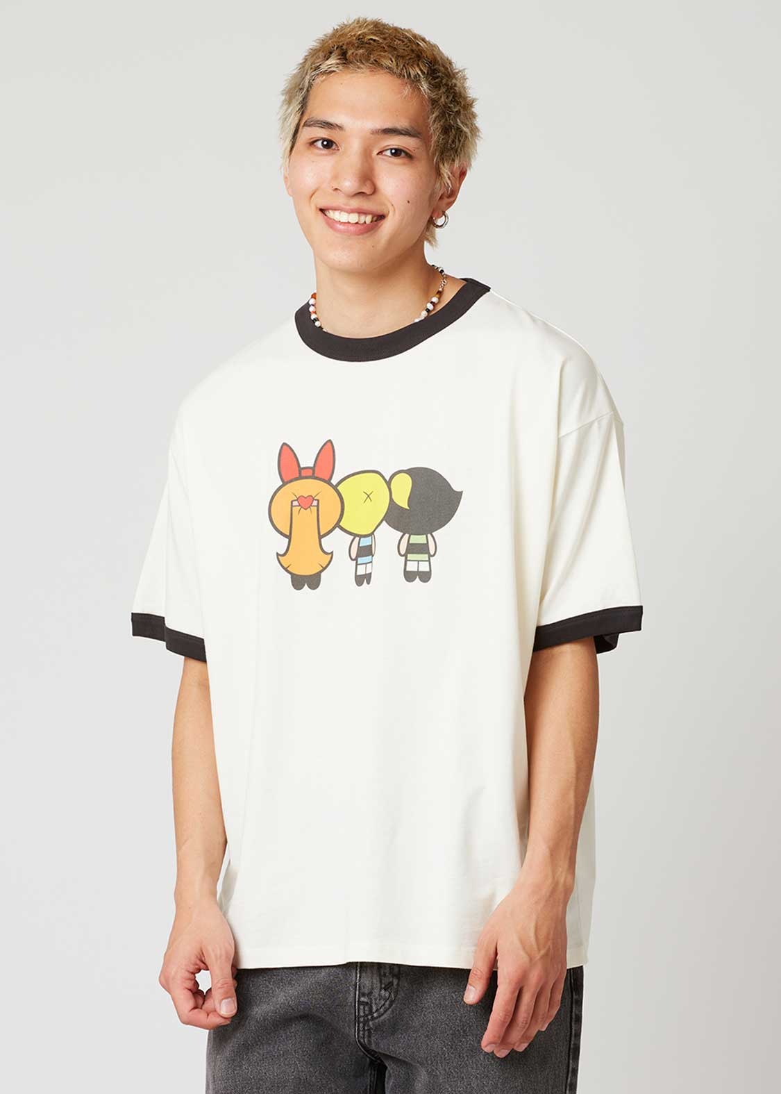 graniph PowerPuffGirls Oversized T-shirts