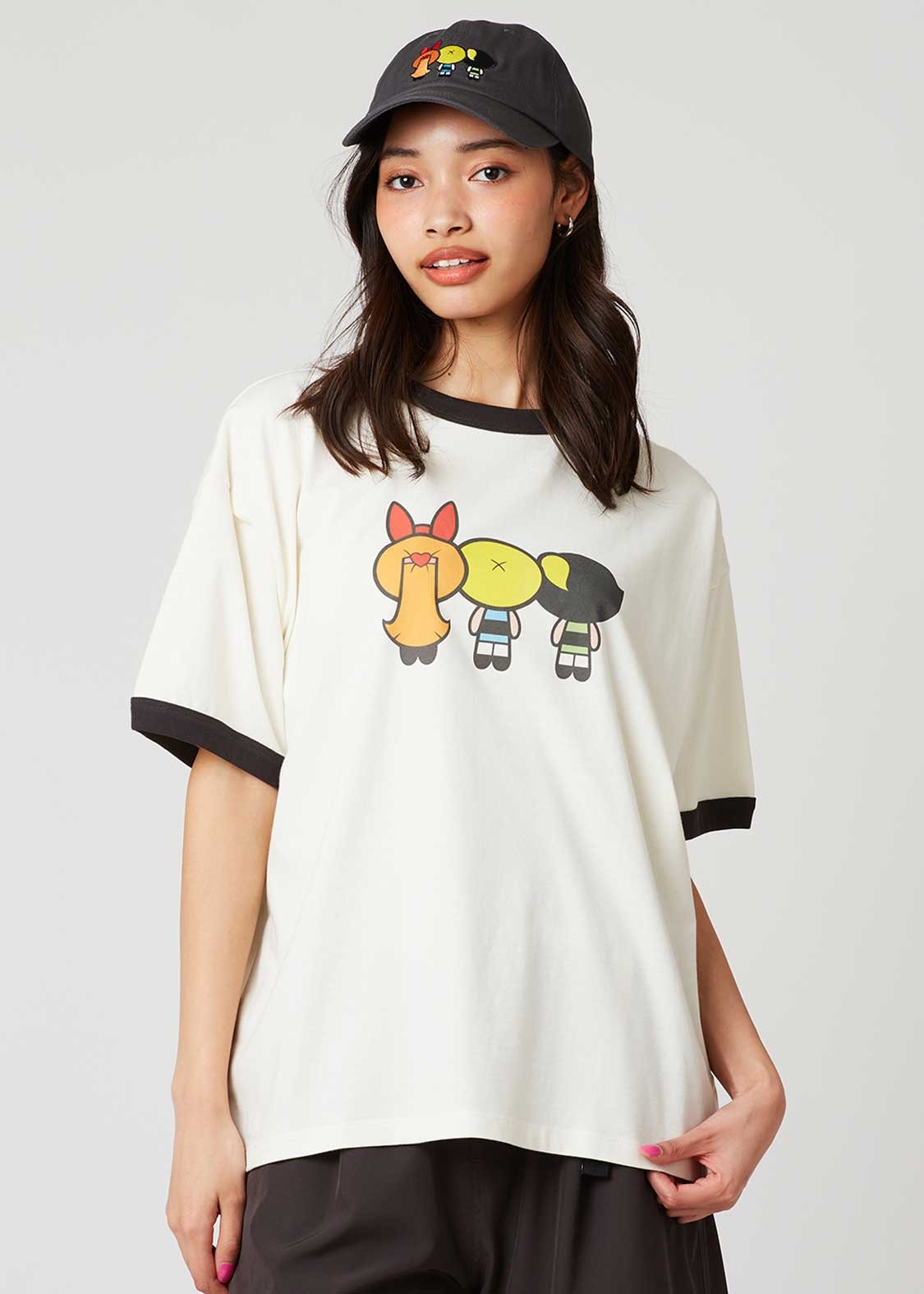graniph PowerPuffGirls Oversized T-shirts