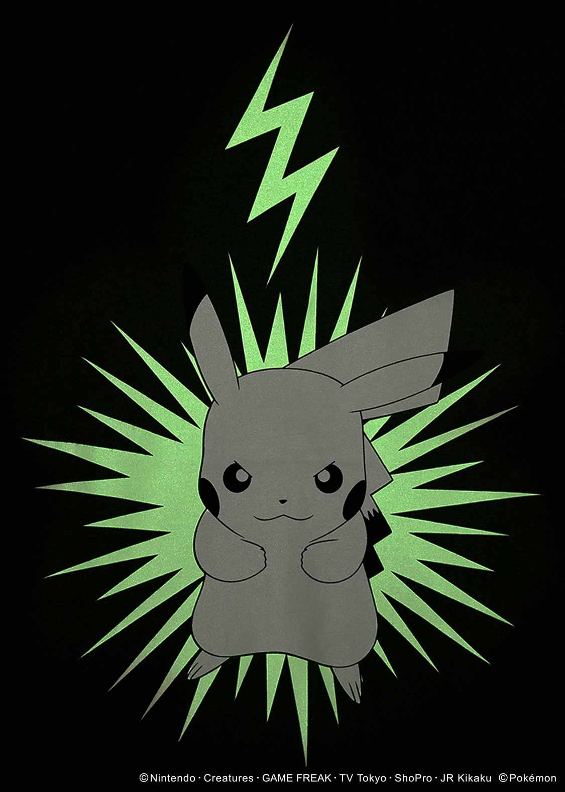 graniph Pokemon Pikachu Glowing T-shirts