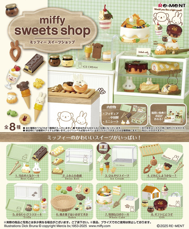Re-ment - Miffy Sweets Shop