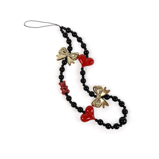Black romantic strap