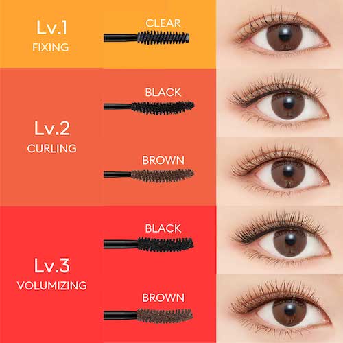 A'PIEU Born to be Mascara Lv.3 Volume - Deep Black