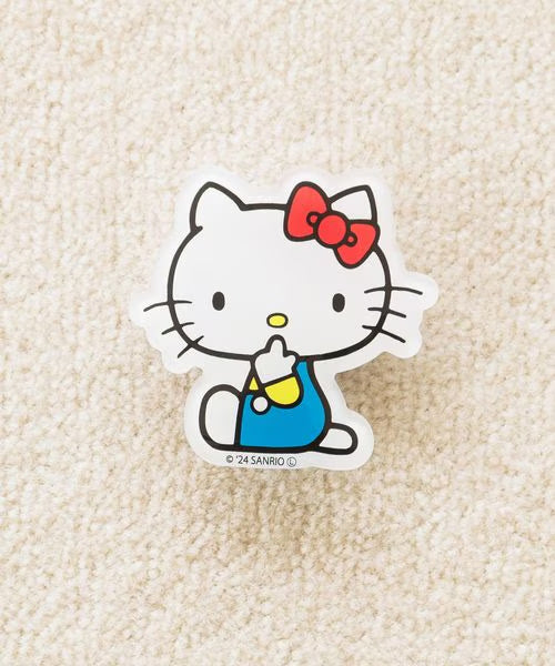 Hello Kitty 50th Anniversary - Smartphone grip : Sitting