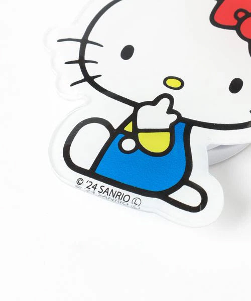 Hello Kitty 50th Anniversary - Smartphone grip : Sitting