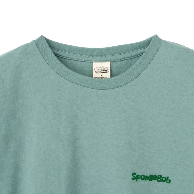 SpongeBob SquarePants - Back Printed T-Shirts Green