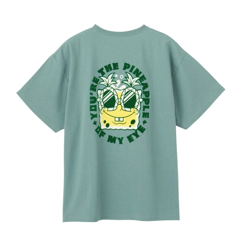 SpongeBob SquarePants - Back Printed T-Shirts Green