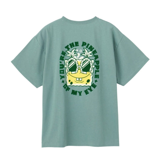 SpongeBob SquarePants - Back Printed T-Shirts Green