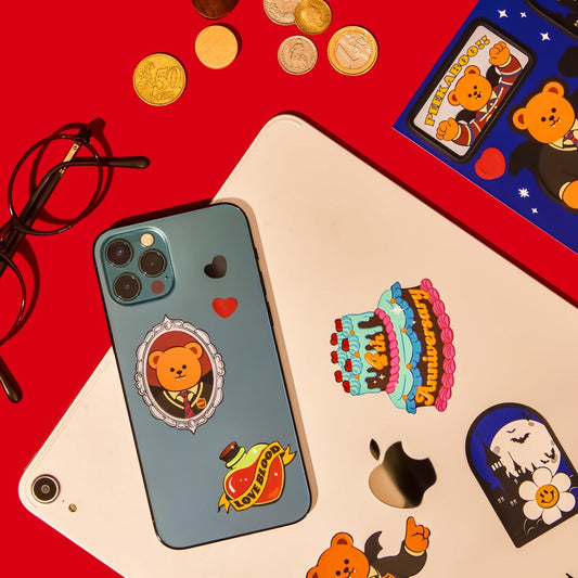 wiggle wiggle - Removable Stickers : Bear ENHYPEN Edition