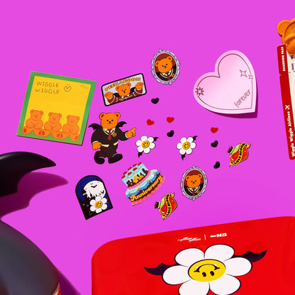 wiggle wiggle - Removable Stickers : Bear ENHYPEN Edition