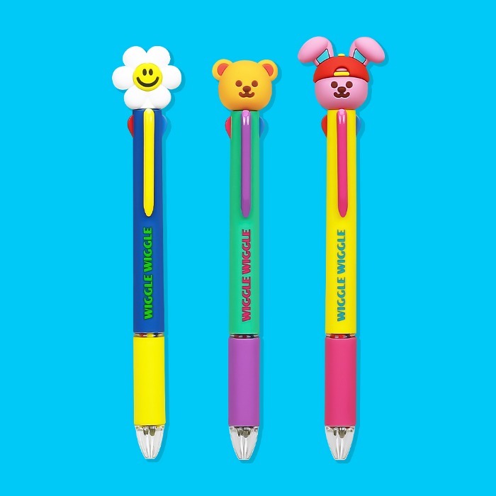 Wiggle Wiggle - Figure Multi 4 Color Ball Pen
